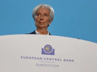 EKP:n pääjohtaja Christine Lagarde kertoi torstaina Frankfurtissa keskuspankin tekemistä rahapoliittisista päätöksistä. EKP:n neuvosto päätti odotetusti nostaa ohjauskorkoaan 0,75 prosenttiyksiköllä.