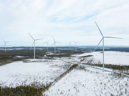 Suomen Kolmanneksi Suurin Tuulipuisto Valmistui Pohjois-Pohjanmaan ...