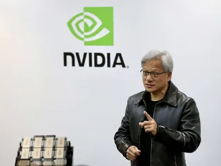 Nvidian perustaja ja toimitusjohtaja Jensen Huang puhui Computex-tapahtumassa Taiwanin Taipeissa tiistaina.