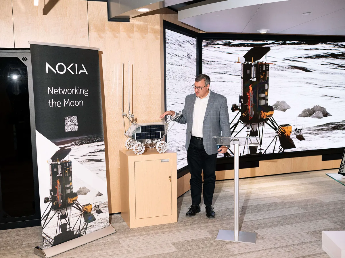 Nokia’s planned mobile phone network for the Moon is progressing