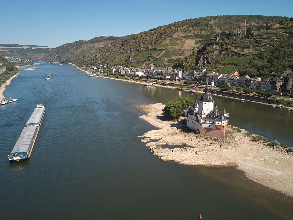 The drying up of the Rhine is a blow to Germany’s economy – Energy shortages make the problem worse