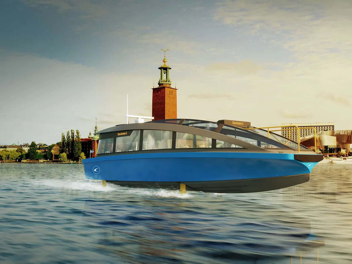 Maailman nopein yhteysalus Tukholman saaristoon – Sähköinen vene liitää  aaltojen yllä