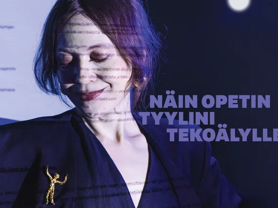 Riikka Aaltonen opetti tekoälyä ajattelemaan kuten hän itse – ja huomasi, ettei paluuta ole
