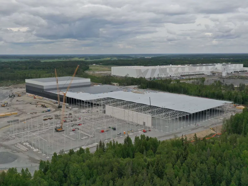 Teräsrakentaja Nordec Group sai viime vuonna nostetta Ruotsin logistiikkakeskusten rakentamisesta. Kuvan keskus sijaitsee Bålstassa.