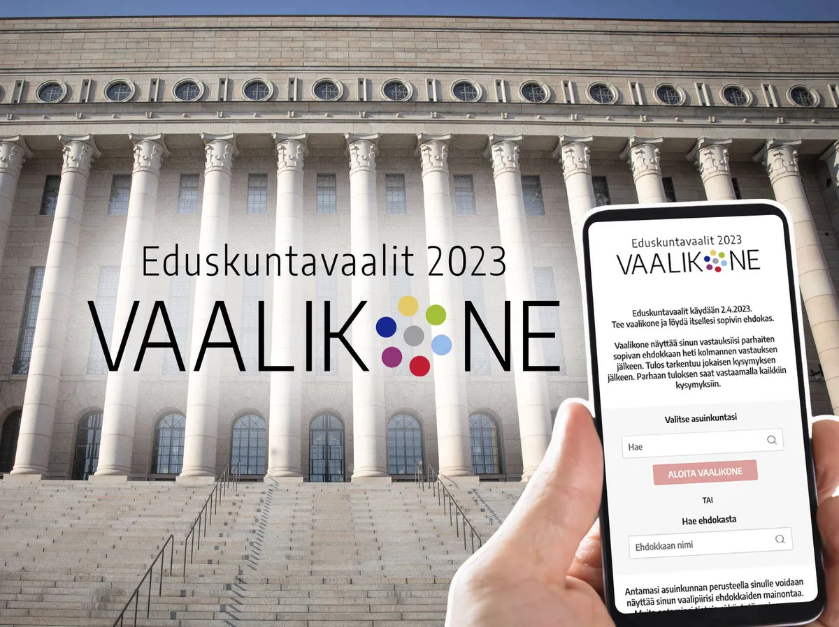 Vaalikone: Eduskuntavaalit 2023, Kauppalehden Vaalikone | Kauppalehti