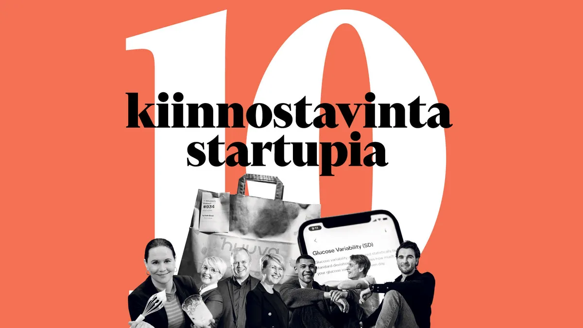 Maija Itkosen (vas.), Niina Grönqvistin, Matti Malkamäen ja Laura Rahikan sekä Anttoni Aniebonamin, Frans Lehmusvaaran ja Verneri Jäämurun yritykset ovat TE:n startup-listalla.