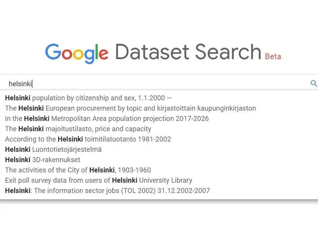 Googlelta Tulossa Uusi Hakukone – Käy Läpi Avoimia Tietokantoja ...
