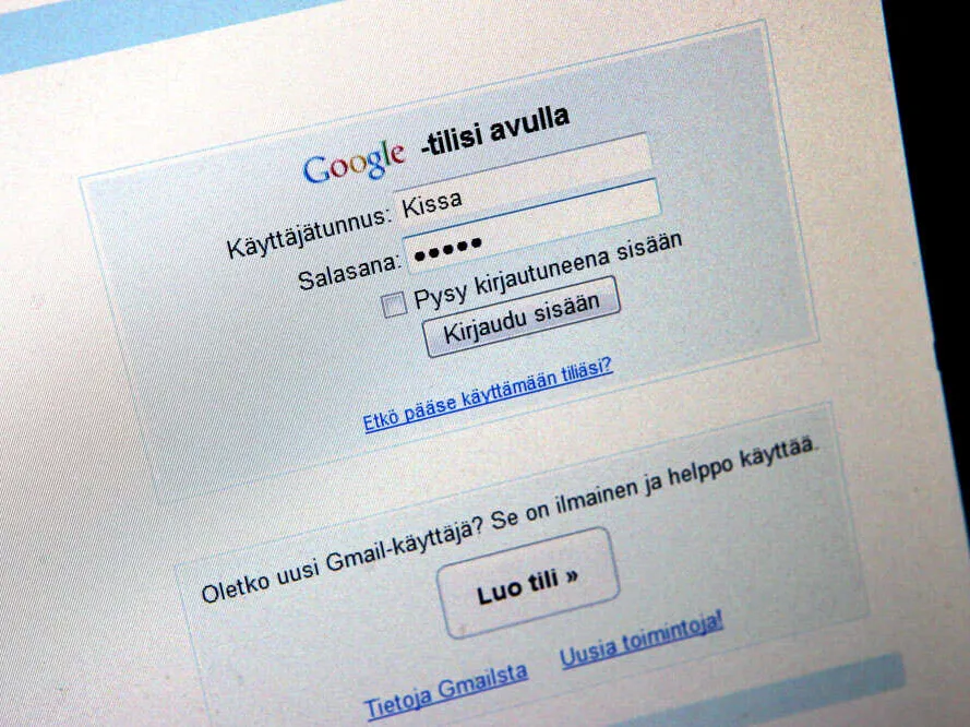 Gmail-huijaus paljasti: Salasanoja himoitaan | Uusi Suomi
