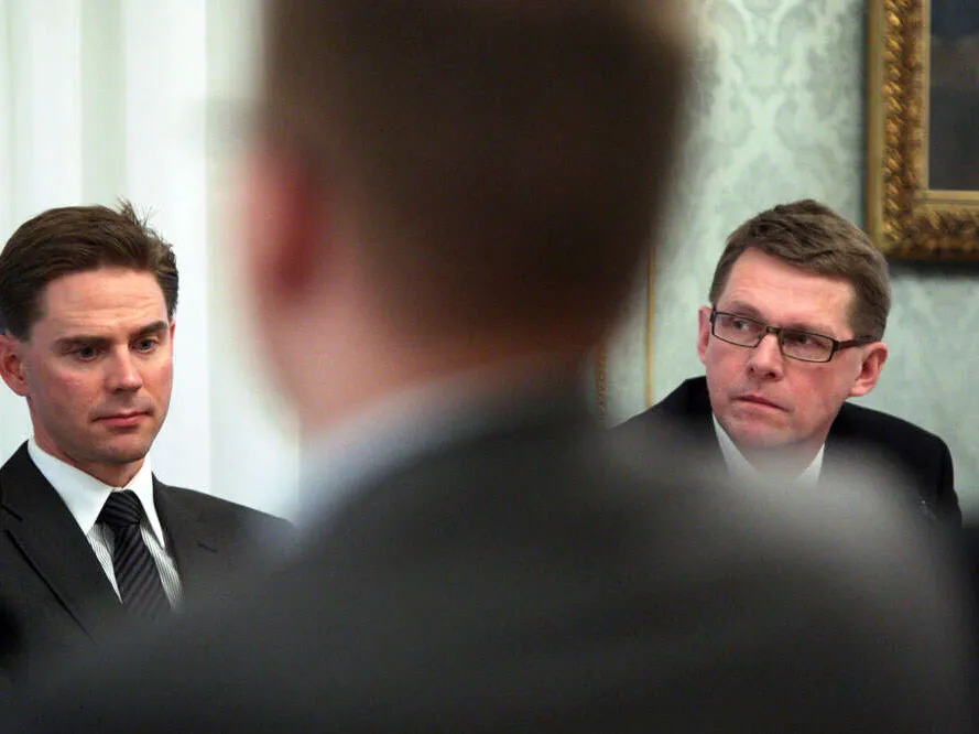 Katainen Ja Vanhanen Nokittelevat Ruokaverosta Uusi Suomi