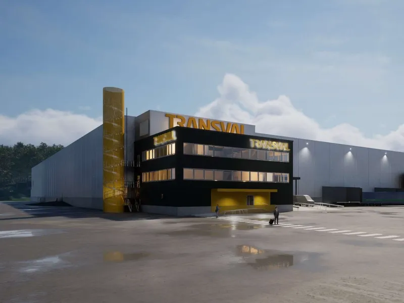 Postiin kuuluva Transval rakennuttaa varastohallin Järvenpäähän. Investoinnin arvo on ensivaiheessa 60 miljoonaa euroa. Postin havainnekuva.